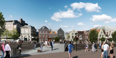 Leiden, Catharinasteeg; verhuur anchor-tenants voor ontwikkelaar.